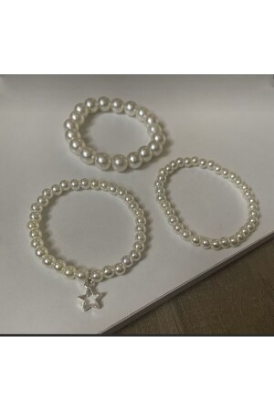 Perlenarmband 3er Set neuer Trend - Hbtasarim