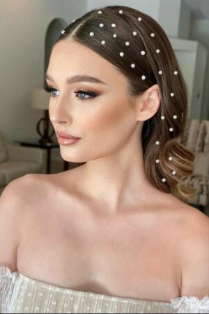 Perlenaufkleber 150 Stück Haarkörper und Gesichtsstein - Hbtasarim