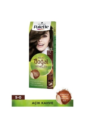 Permanente Naturfarben 5-0 Hellbraun - Palette