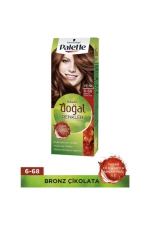 Permanente Naturfarben 6-68 Bronze Chocolate - Palette