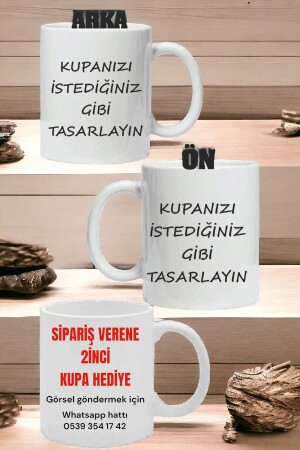 Personalisierte Tasse, kaufe 1, erhalte 2. frei - Gzl55