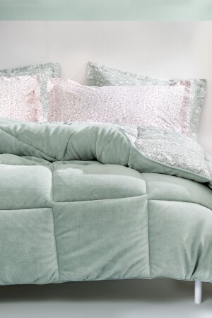 Piante Çift Kişilik Triola Uyku Seti - Mint - Yataş