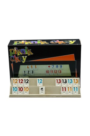 Piknik Plastik Okey Küçük Boy - Sedef Okey