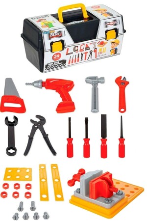 Pilsan Werkzeugtasche mit Zubehör 03-248 34 Prc. - Pilsan