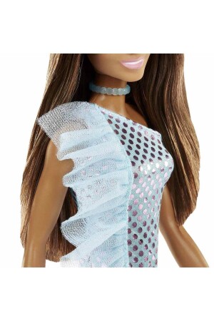 Pırıltılı Barbie - Mavi Pullu Elbise T000T7580-53998 - 3
