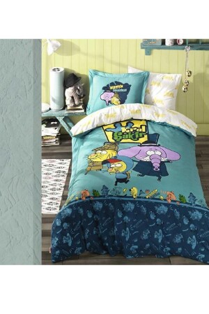 Poplin Tek Kişi.Lisanslı Nevr.tak. Kral Şakir-Muhtişim Dedektifler 8698499141469 - Hobby