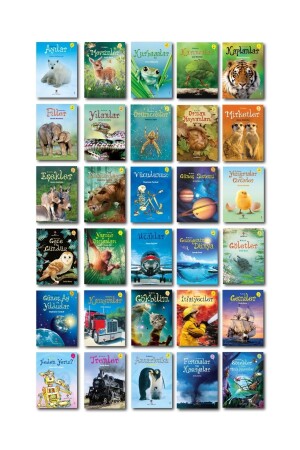 Popüler Bilim İlk Okuma Kitapları 30'lu Set (1. Sınıf Ve Okul Öncesi) Set - Tübitak Yayınları