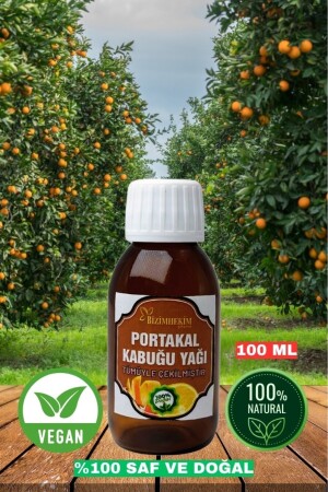 Portakal Kabuğu Yağı %100 Doğal Uçucu Yağ 100ML - 1