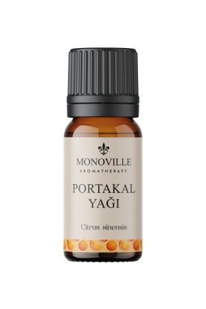 Portakal Uçucu Yağı 10 ml %100 Saf Ve Doğal ( Orange Essential Oil ) - Monoville