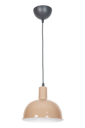 Prag Modern Tasarım Kahve Renk Metal Cafe - Mutfak Tekli Avize PGR577 - Fer Avize