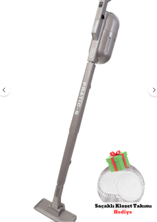 Pratic S P1200 Torbasız Dikey Süpürge - Antrasit AIR1000367 - FANTOM