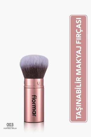 Pratik Ve Hijyenik Kapaklı Kabuki Fırça - Portable Brush - 003 - 8690604597680 - Flormar