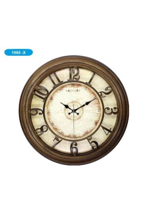 Premium Duvar Saati Koyu Kahve 1965-x Fma100861 - Galaxy