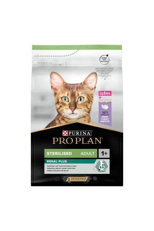Pro Plan Sterilised Sterilisiertes Katzenfutter mit Huhn und Truthahn 3 kg 106-0009 - 2