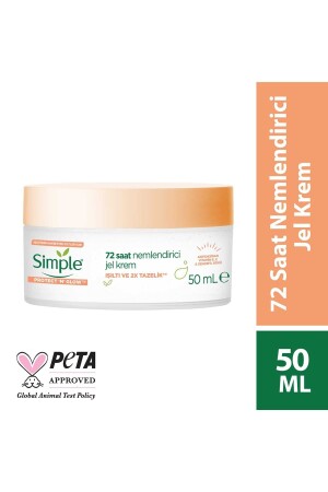 Protect 'n' Glow 72 Stunden feuchtigkeitsspendende Gelcreme 50 ml für Haut, die ihre Strahlkraft verloren hat 68304205 - Simple