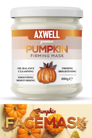 Pumpkin Mask - Balkabağı Özlü, Cilt Sıkılaştırma Ve Ultra Nemlendirme Yüz Maskesi BKM01 - 4