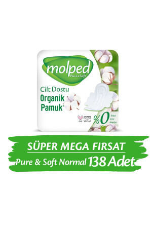 Pure Soft Hijyenik Ped Normal Süper Mega Paket 46 Lı X 3 Adet 000000002000001235 - 1