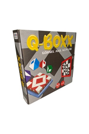Q-boxx Cubes Qbitz Görsel Akıl Küpleri (YENİLENDİ) Q-bitz Q-smart Q Smart Küp Oyunu AG-QBOXX - 1