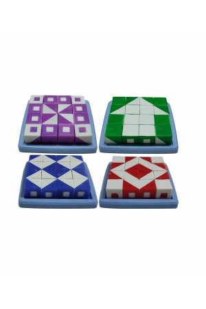 Q-boxx Cubes Qbitz Görsel Akıl Küpleri (YENİLENDİ) Q-bitz Q-smart Q Smart Küp Oyunu AG-QBOXX - 4
