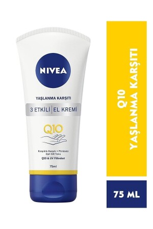 Q10 Yaşlanma Karşıtı 3 Etkili El Kremi 75 ml - Nivea