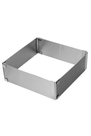 Quadratische, verstellbare Kuchenform, 20 x 40 x 5 cm. 1 - Nar kalıp