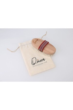 Queen %100 Doğal At Kılı Selülit Fırçası - Medusa