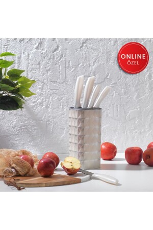 Quick Chef 6 Parca Standlı Bıcak Seti - Schafer