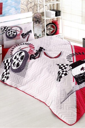 Race Tek Kişilik Kapitoneli Nevresim Takımı 8696048586792 - Kristal