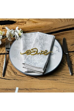 Ramadan Karim Serviettenornament aus Metall – Ramadan-Konzept - Iwa Concept