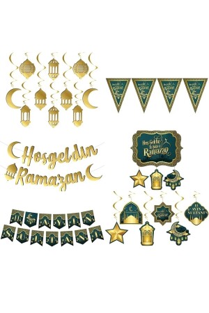 Ramadan-Ornament-Set, 25-teilig, Welcome Ya City Ramadan, alle Altersgruppen - 1