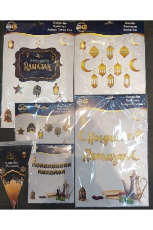 Ramadan-Ornament-Set, 25-teilig, Welcome Ya City Ramadan, alle Altersgruppen - 2