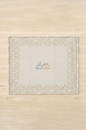 Ramazan Amerikan Servis - Kumaş Peçete - Sunum Peçete - Leke Tutmaz - Yıkanabilir Mikropetek Kumaş FLMT-RAMPEC07 - Filamente