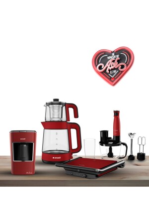 Recital Kitchen Tools Mitgift-Set Rot keasetresital02 - Arçelik