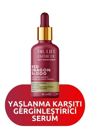 Red Dragon Blood Yaşlanma Karşıtı Gerginleştirici Serum Anti-aging Serum 30ml - Dr Life Esthetic