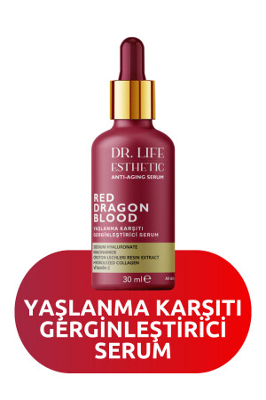 Red Dragon Blood Yaşlanma Karşıtı Gerginleştirici Serum Anti-aging Serum 30ml DRESTHETIC01 - 1
