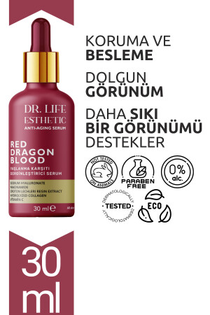 Red Dragon Blood Yaşlanma Karşıtı Gerginleştirici Serum Anti-aging Serum 30ml DRESTHETIC01 - 3