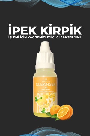 Reiniger Citrus 11 ml zur Reinigung natürlicher Wimpern im Seidenwimpern- und Wimpernlifting-Verfahren - Magic Lash