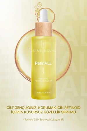 Retinall (retinoid 0-5- Botanical Collagen 2%) Retinoid Içeren Kusursuz Bakım Serumu - Skin Sensual