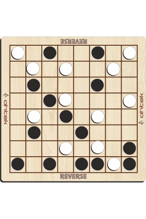 Reverse-Intelligence- und Strategiespiel aus Holz – Reversi - Ahtek