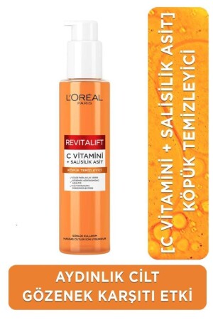 Revitalift Clinical [C vitamini - Salisilik Asit]- Aydınlatıcı ve Gözenek Karşıtı Köpük Temizleyici - L'oreal Paris