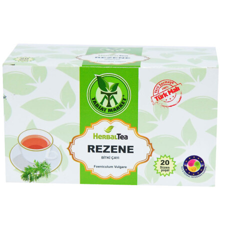 Rezene Bitki Çayı 20 Süzen Poşet - Tabiat Market