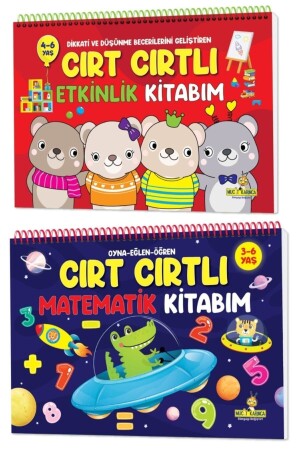 Rising Intelligence 2 Book Set Mein Klett-Aktivitätsbuch, das Aufmerksamkeit und Denkfähigkeiten verbessert ogrence36ve46 - yükselen zeka