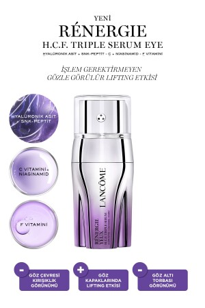 Rénergie Triple Serum Eye Göz Çevresi Bakım Serumu 20 ml 3614274170207 - Lancome