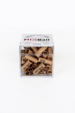 Roll 50 Adet Yeni Nesil Kağıt Filtre Hazır Zıvana Sigara Ağızlığı Filtresi 18002 - 3