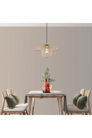 Root Özel Tasarım Tel Sarkıt Modern Gold Avize 142PL1.10GD.050 - Nest Aydınlatma