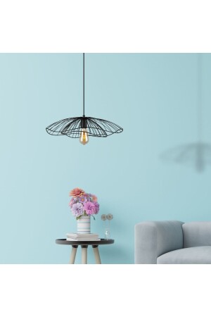 Root Özel Tasarım Tel Sarkıt Modern Siyah Avize 142PL1.10BS.05 - Nest Aydınlatma