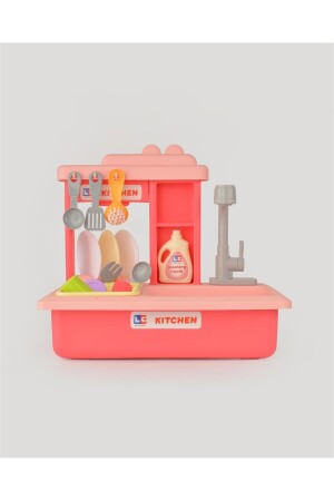 Rosa interaktives Waschbecken-Set LC-30916 - let's be child