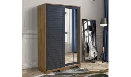 Royal Sürgülü Gardrop - Antrasit - Cadde Yıldız