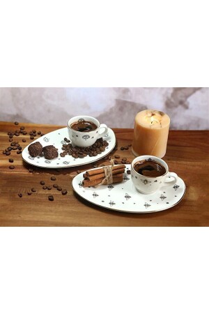 Ruby Veni Vidi 2-teiliges Kaffee-Servierset 85cc 04RAL002754 - Porland