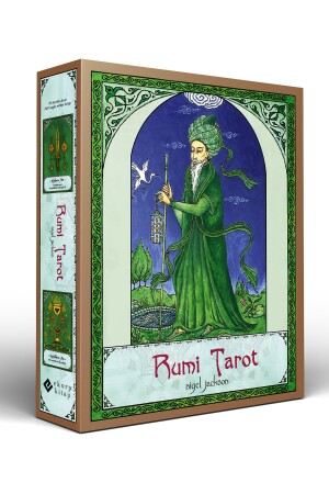 Rumi Tarot Takımı 78 Kart ve Rehber Kitap 2021 Orijinal Evrensel Baskı Oval Kenarlar EkorpRumiTarot - 1